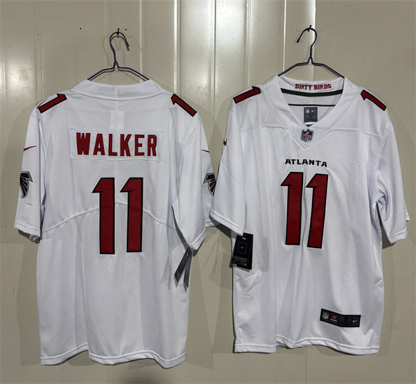 Jalon Walker Atlanta Falcons white Vapor jersey