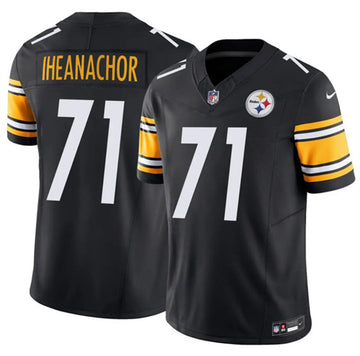 Max Iheanachor Pittsburgh Steelers black Vapor jersey