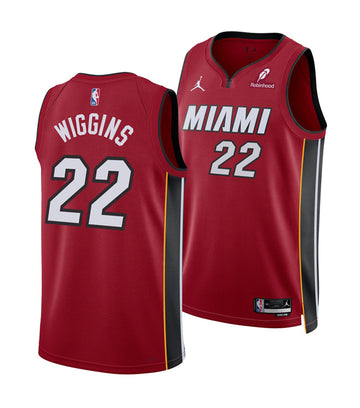 Andrew Wiggins Miami Heat red jersey