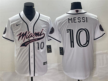 Lionel Messi Inter Miami CF white jersey
