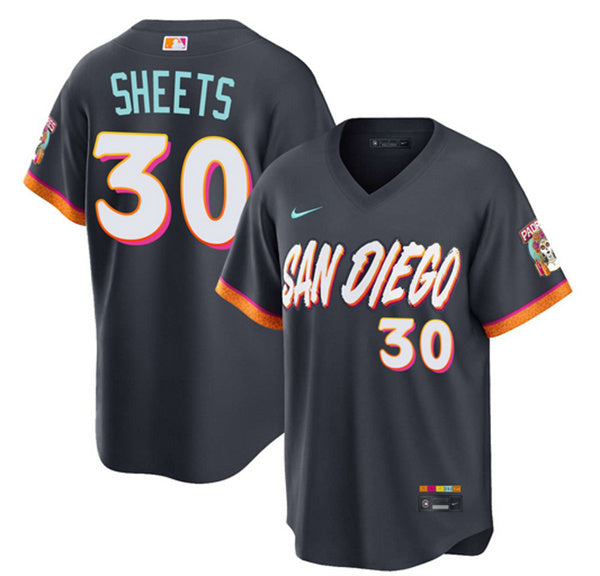 Gavin Sheets Obsidian San Diego Padres City Connect jersey