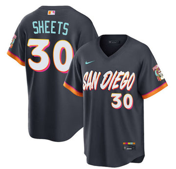 Gavin Sheets Obsidian San Diego Padres City Connect jersey