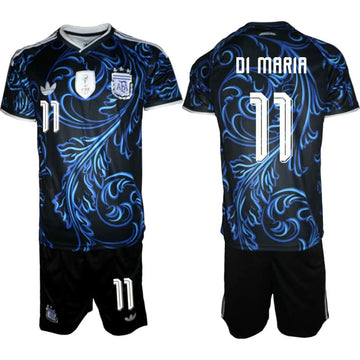 Ángel Di María Argentina National Team black Away jersey