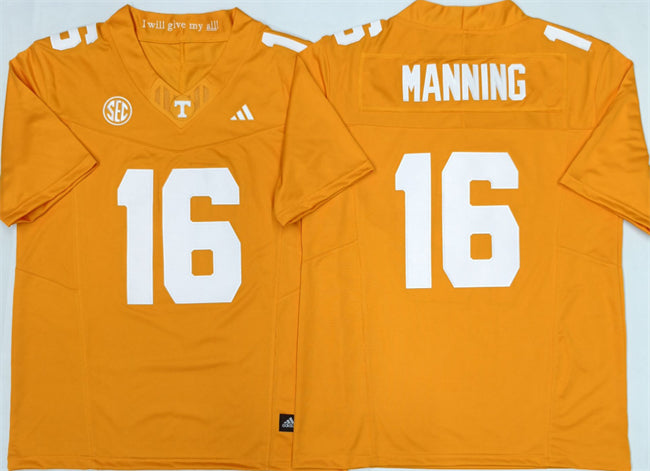 Peyton Manning Tennessee Volunteers orange jersey