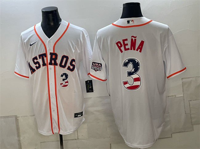Jeremy Peña Houston Astros white Home jersey