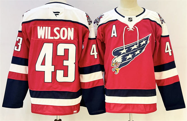 Tom Wilson Washington Capitals red jersey
