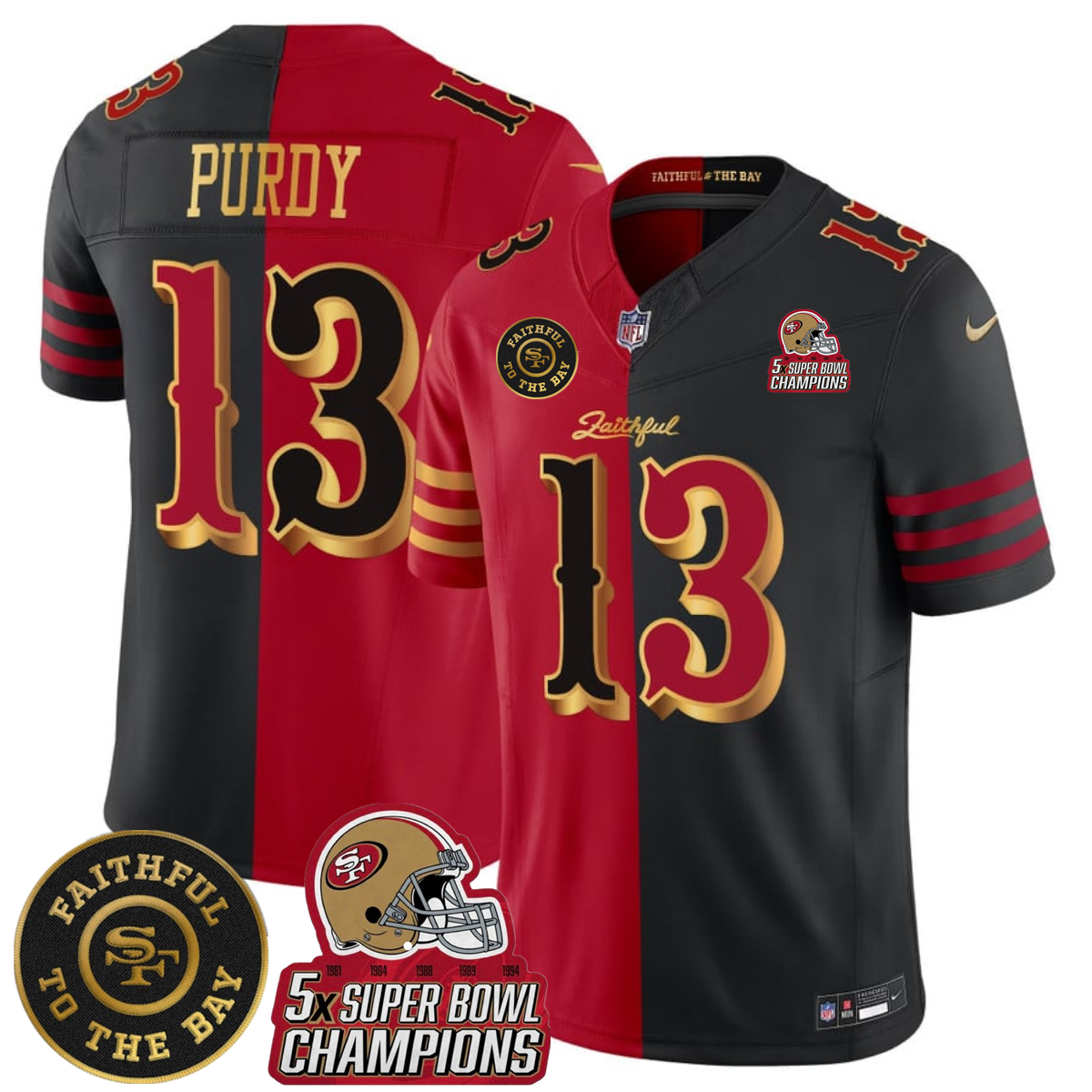 Custom San Francisco 49ers Vapor jersey