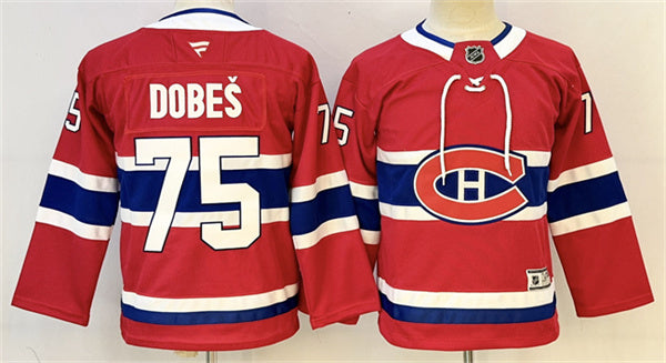 Jakub Dobeš Montreal Canadiens red jersey
