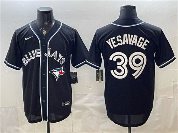Trey Yesavage Toronto Blue Jays black Fashion jersey