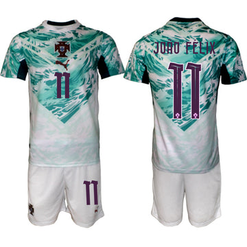 João Félix Portugal National Team green Away jersey