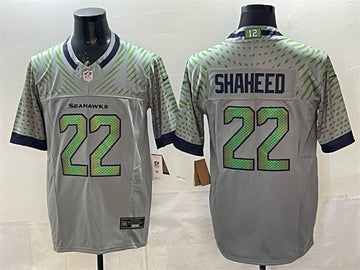 Rashid Shaheed Seattle Seahawks grey Vapor jersey