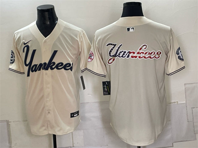 New York Yankees cream Limited jersey