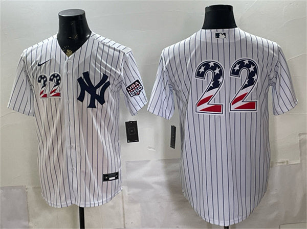 Ben Rice New York Yankees white Home jersey