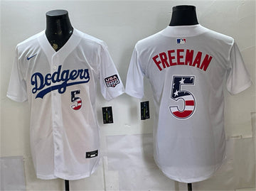 Freddie Freeman Los Angeles Dodgers white Home jersey