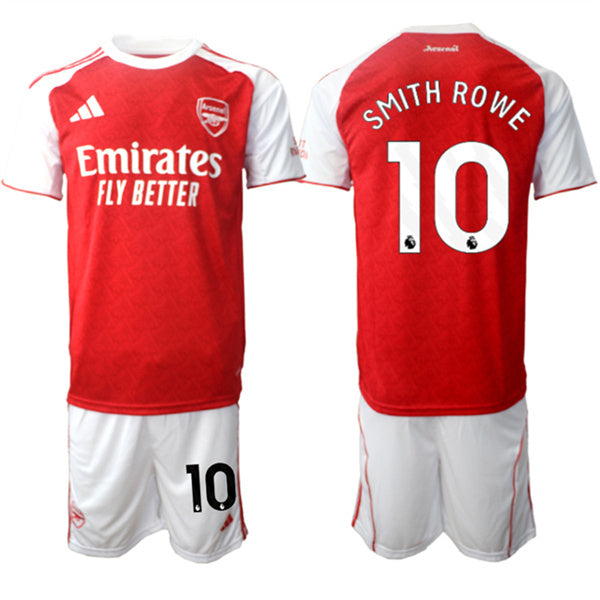 Emile Smith Rowe Arsenal red Home jersey