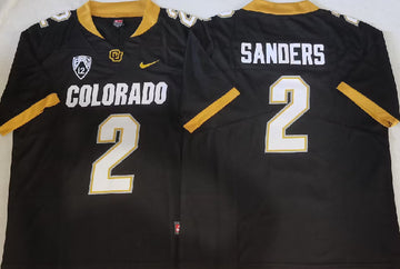 Shedeur Sanders Colorado Buffaloes black jersey