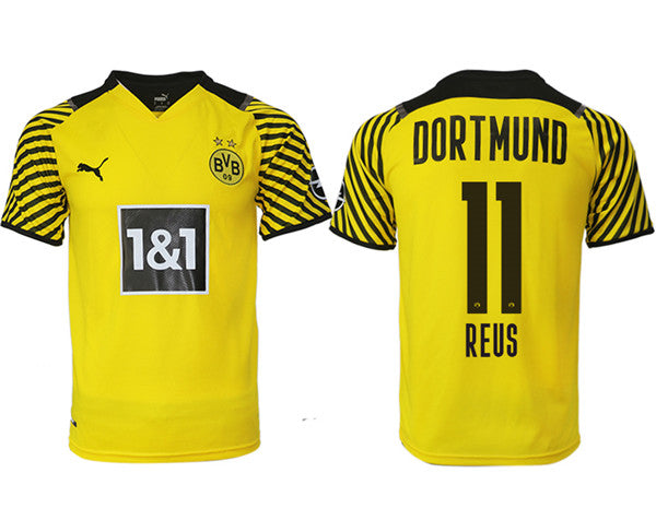 Marco Reus Borussia Dortmund yellow Home jersey