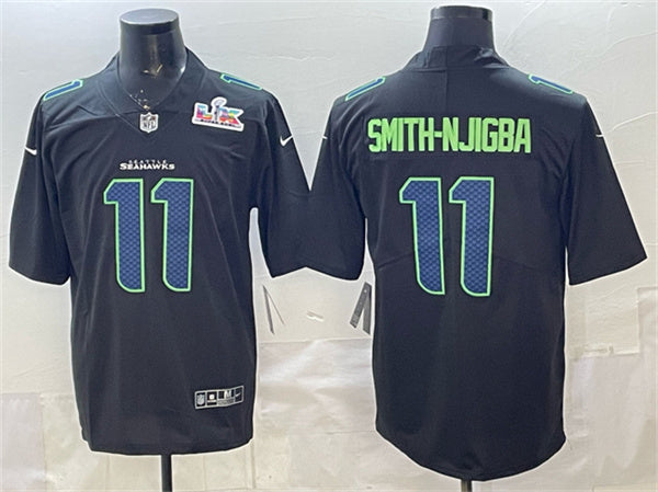 Jaxon Smith-Njigba Seattle Seahawks black Vapor jersey