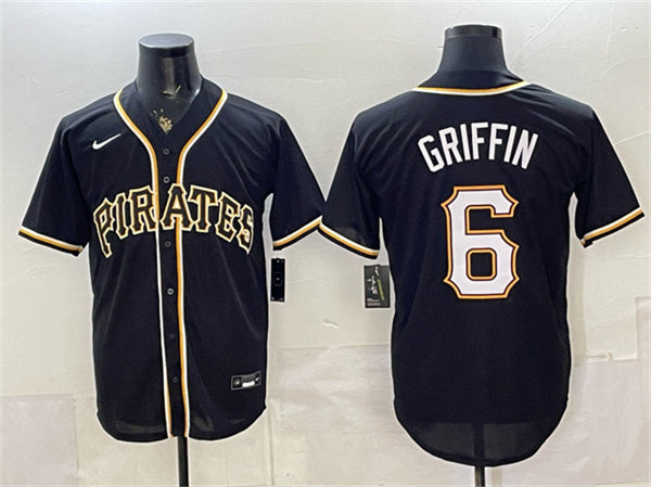 Konnor Griffin Pittsburgh Pirates black Fashion jersey