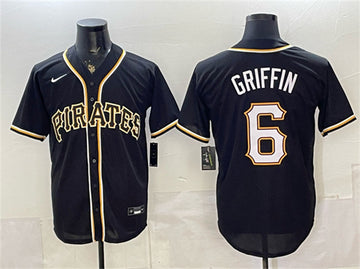 Konnor Griffin Pittsburgh Pirates black Fashion jersey