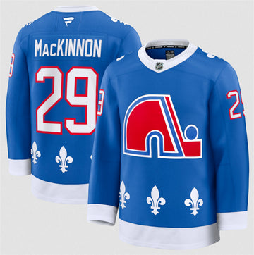 Nathan MacKinnon Colorado Avalanche blue Alternate jersey