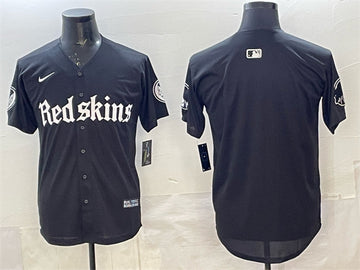 Custom Washington Commanders black Limited jersey