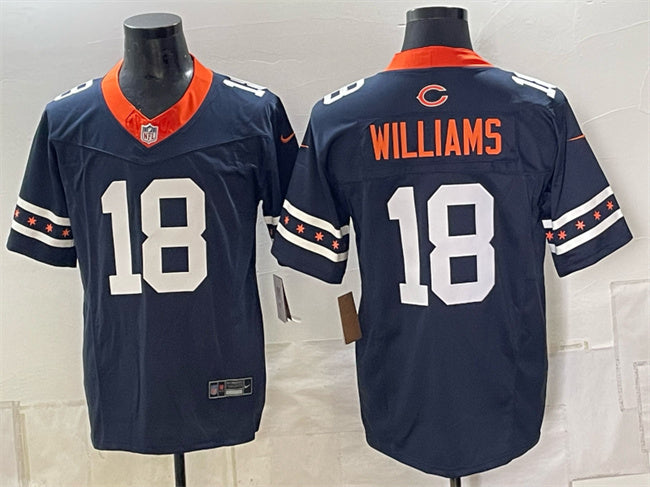 Caleb Williams Chicago Bears navy Limited jersey
