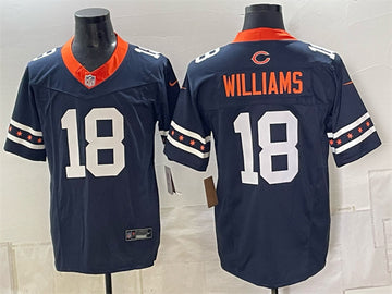 Caleb Williams Chicago Bears navy Limited jersey