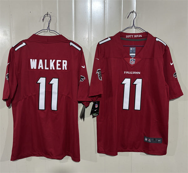 Jalon Walker Atlanta Falcons red Vapor jersey