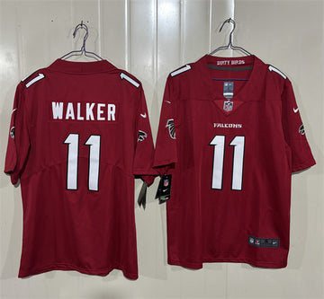 Jalon Walker Atlanta Falcons red Vapor jersey