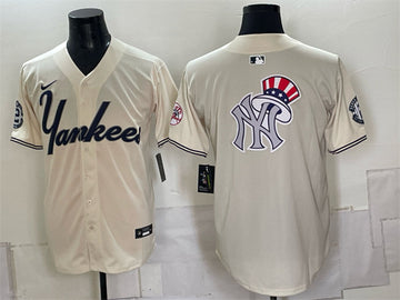 New York Yankees cream Limited jersey