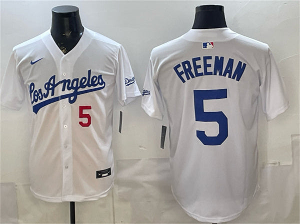 Freddie Freeman Los Angeles Dodgers white Alternate jersey