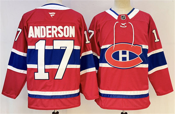 Josh Anderson Montreal Canadiens red jersey