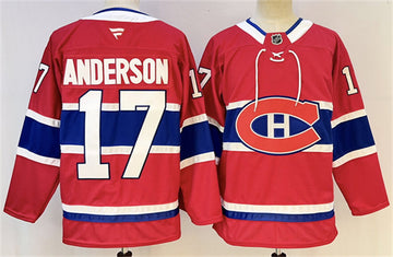 Josh Anderson Montreal Canadiens red jersey
