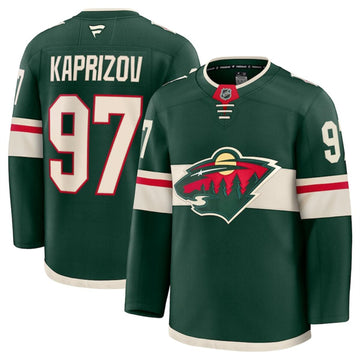 Kirill Kaprizov Minnesota Wild green Home jersey
