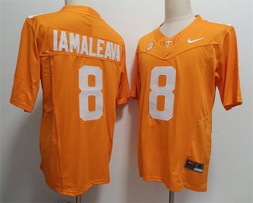 Nico Iamaleava Tennessee Volunteers orange jersey