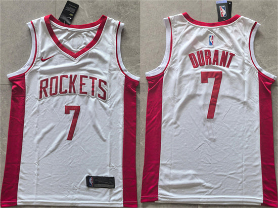 Kevin Durant Houston Rockets white jersey