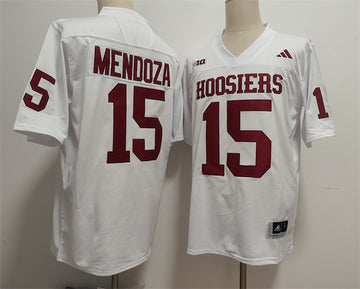 Fernando Mendoza Indiana Hoosiers white jersey