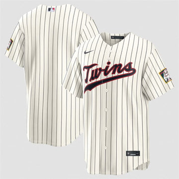 Custom Minnesota Twins cream jersey