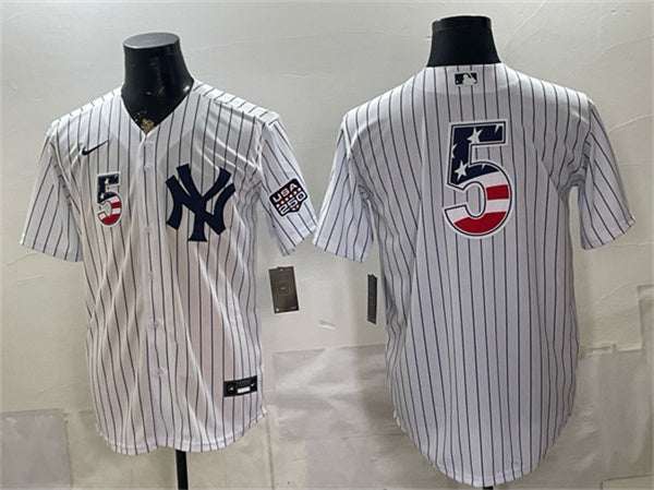 Joe DiMaggio New York Yankees white Home jersey