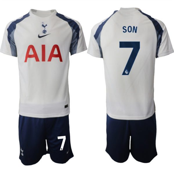 Son Heung-min Tottenham Hotspur white Home jersey