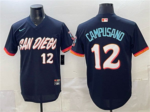 Luis Campusano Obsidian San Diego Padres City Connect jersey