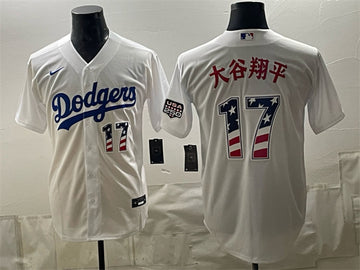 Shohei Ohtani Los Angeles Dodgers white Home jersey