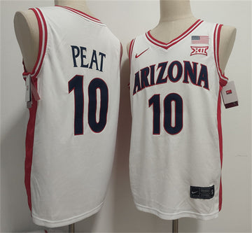 Koa Peat Arizona Wildcats white jersey