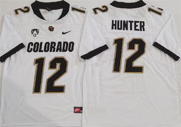 Travis Hunter Colorado Buffaloes white jersey