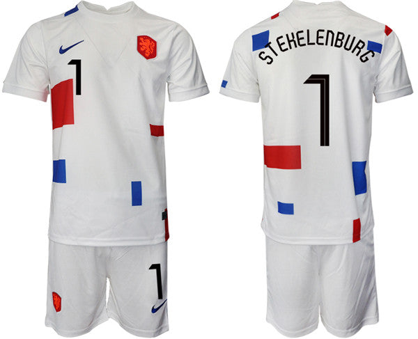 Stehelenburg Netherlands National Team white Away jersey