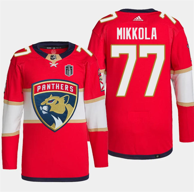 Niko Mikkola Florida Panthers red jersey
