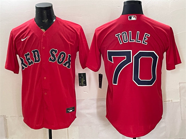 Payton Tolle Boston Red Sox red jersey