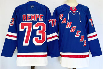 Matt Rempe New York Rangers royal Home jersey