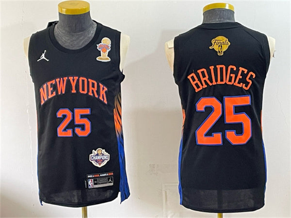 Mikal Bridges New York Knicks black jersey